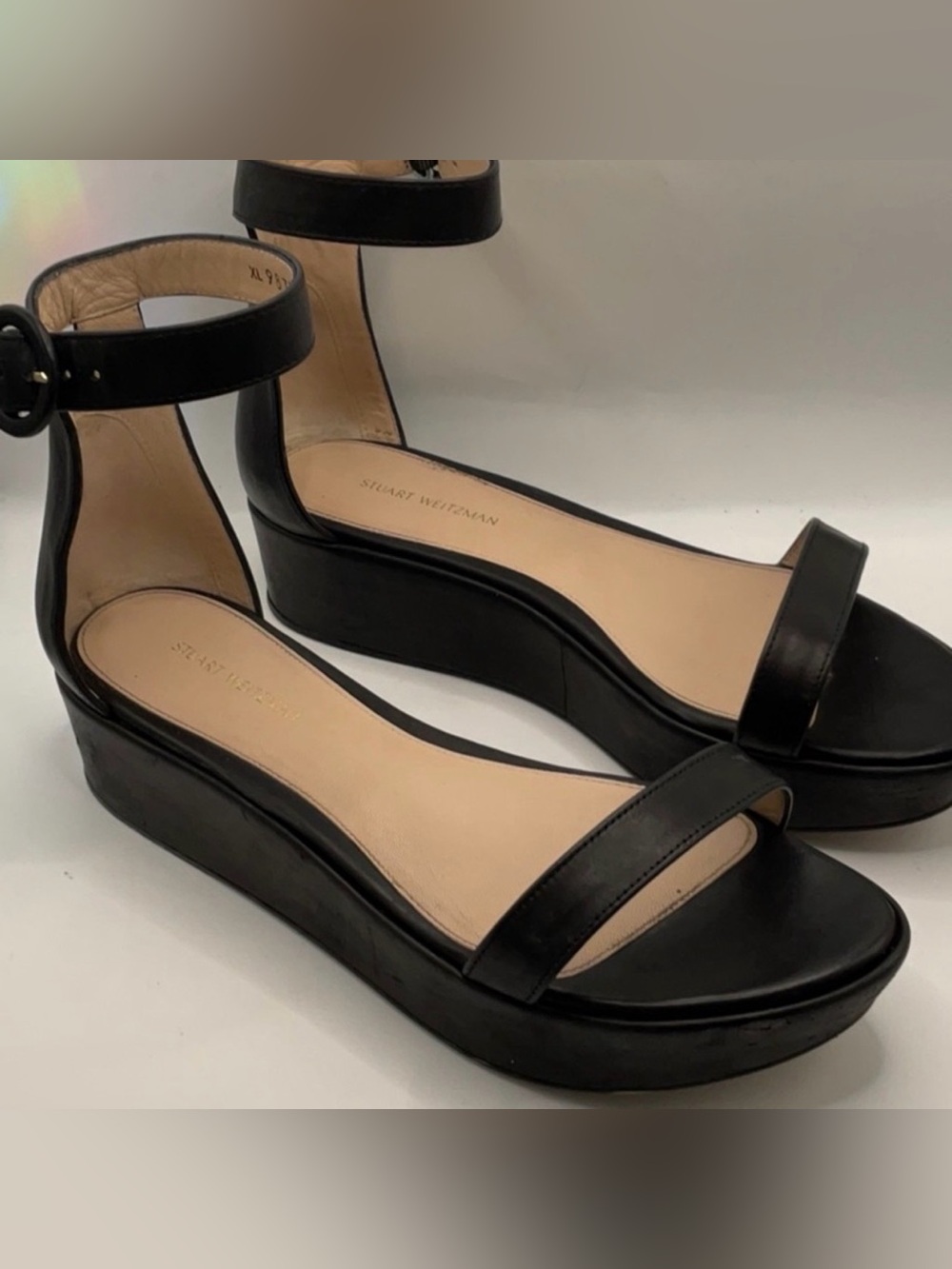 Stuart Weitzman Women's CAPRI Wedge Sandal size 8